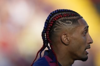 Raphinha a prolongé jusqu'en 2028 avec le Barça KEYSTONE/EPA/Enric Fontcuberta